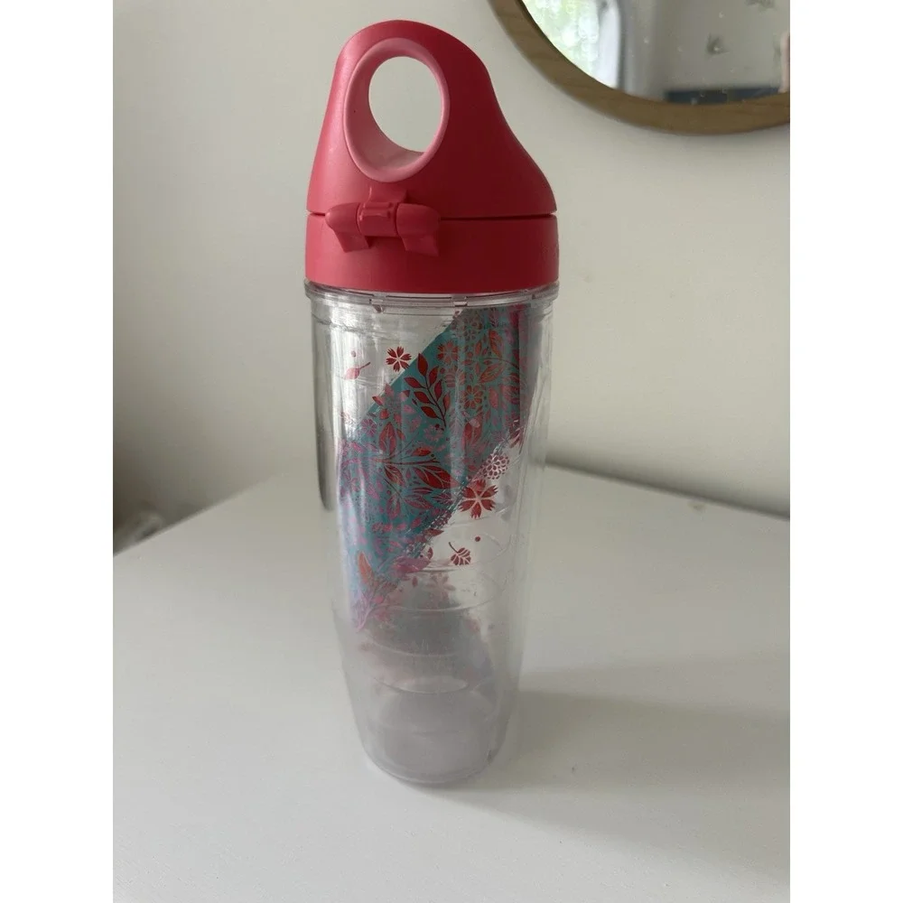 Letter J Tervis Tumblr With Pink Lid‎